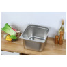 Bac Gastro GN 2/3 Inox - Sügavus 200 mm - 18 L - Dynasteel